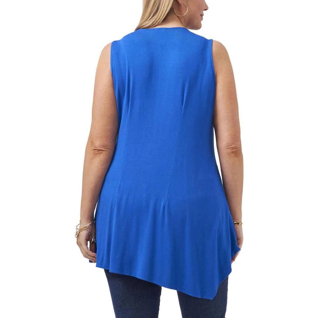 商品Vince Camuto|Vince Camuto Womens Plus Pleated V Neck Pullover Top,价格¥122,第2张图片详细描述