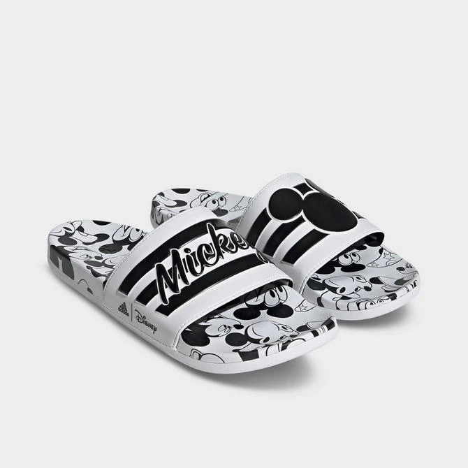 商品Adidas|Men's adidas Adilette Comfort Mickey Mouse Slide Sandals,价格¥297,第2张图片详细描述