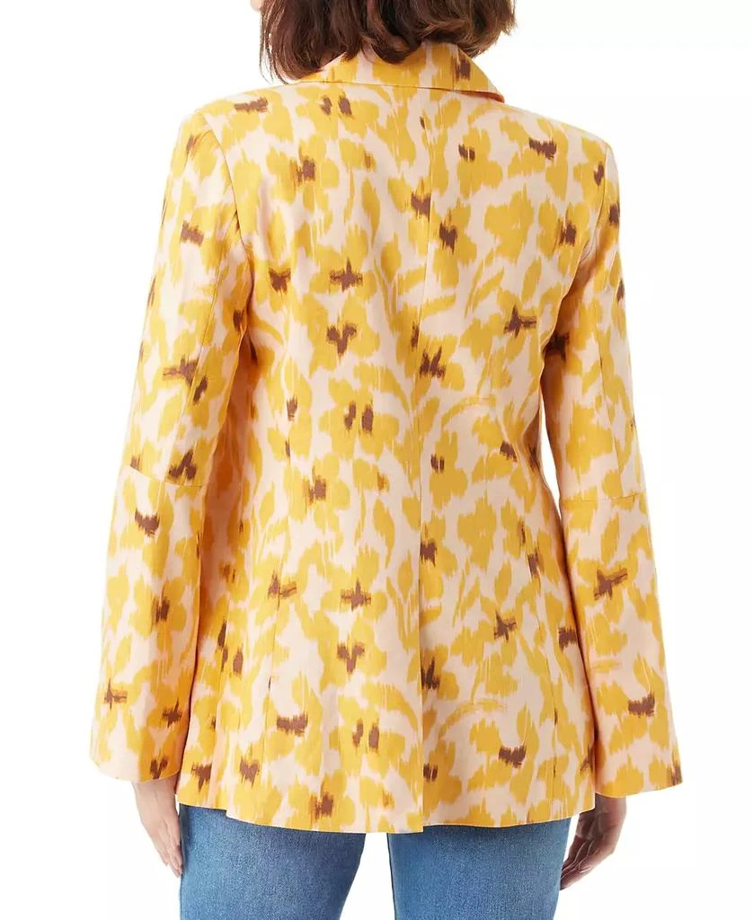 商品Sam Edelman|Women's Sire Printed Flare-Sleeve Blazer,价格¥407,第2张图片详细描述