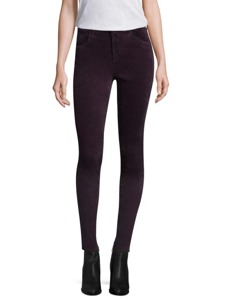 商品J Brand|Maria Skinny Velvet Pants,价格¥635,第1张图片
