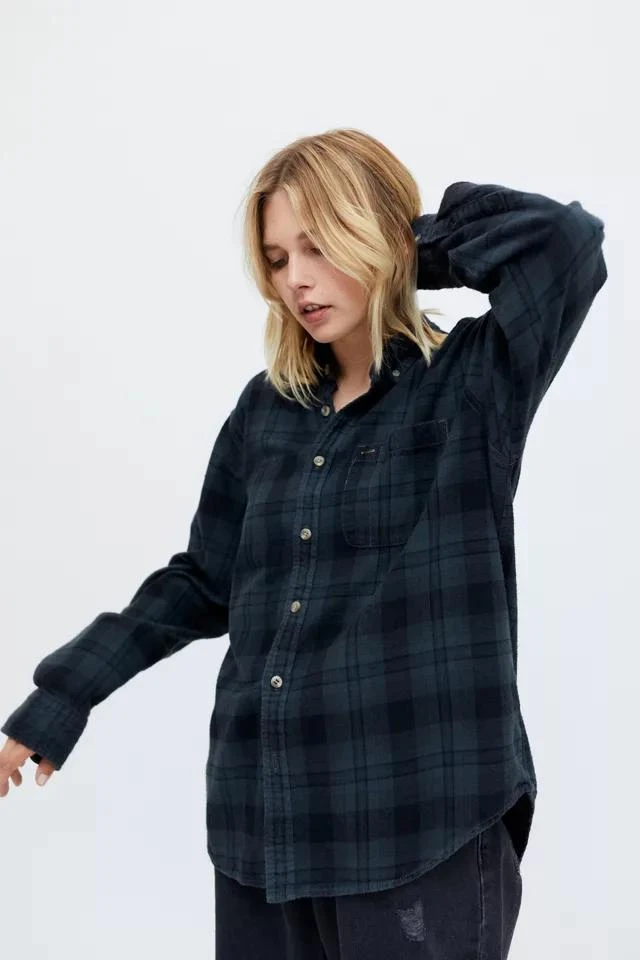 商品Urban Renewal|Urban Renewal Remade Overdyed Flannel Shirt,价格¥150,第5张图片详细描述