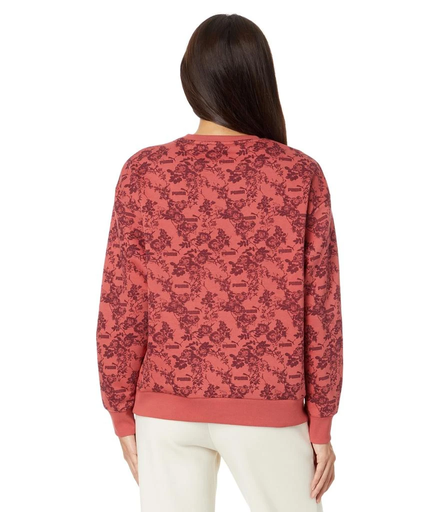 商品Puma|Essentials+ Floral Vibes All Over Print Crew Sweatshirt,价格¥254,第2张图片详细描述