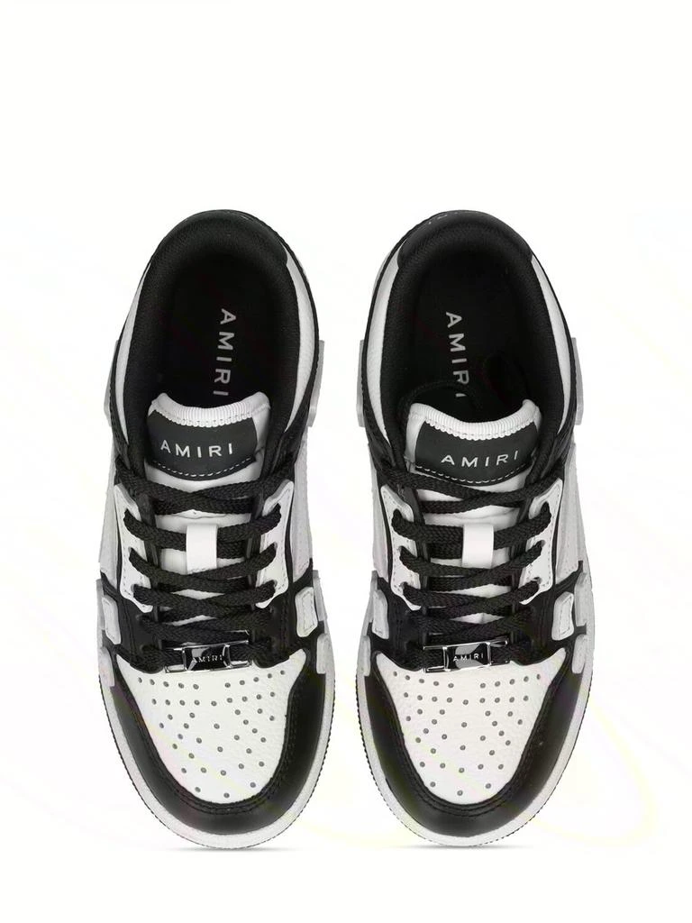 商品AMIRI|Leather Lace-up Sneakers,价格¥3222,第4张图片详细描述