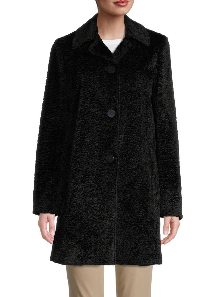 Theory Piazza Faux Fur Coat 1