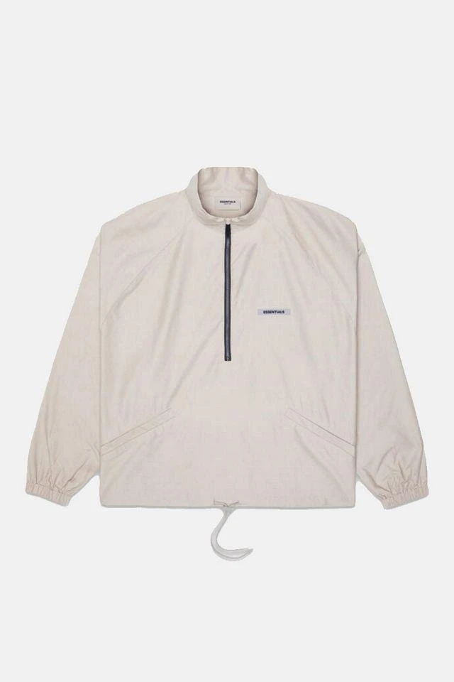 商品Fear of god|Fear Of God Essentials Half Zip Track Jacket,价格¥1380,第1张图片