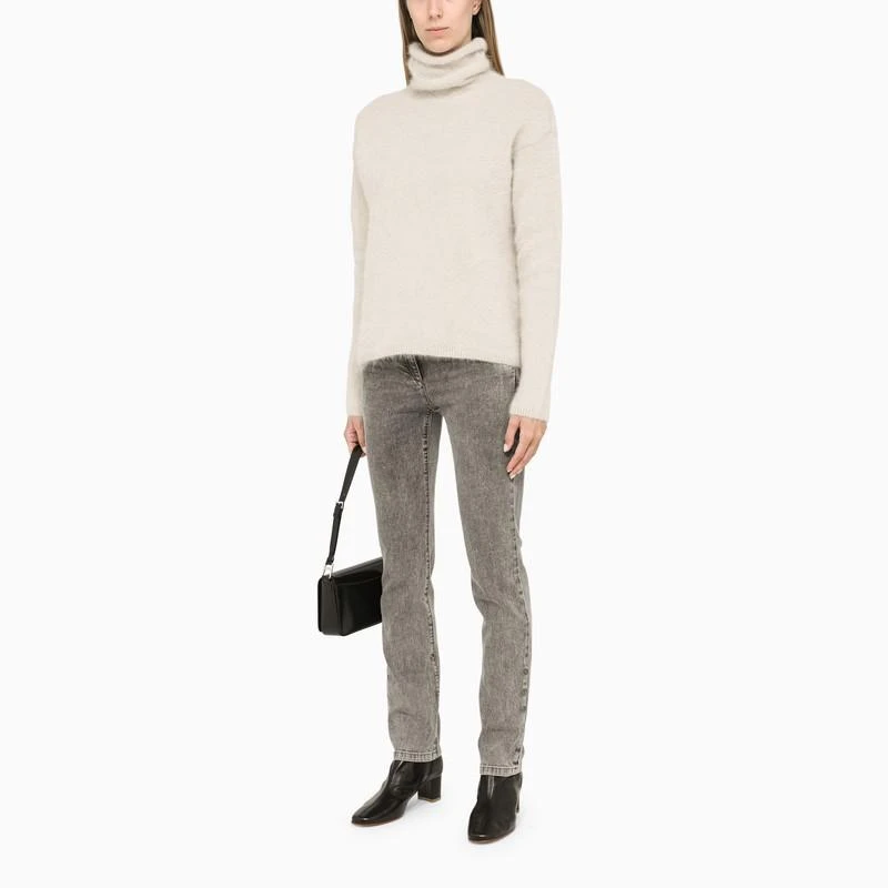 商品Max Mara|Turtleneck sweater in ecru angora,价格¥1599,第2张图片详细描述