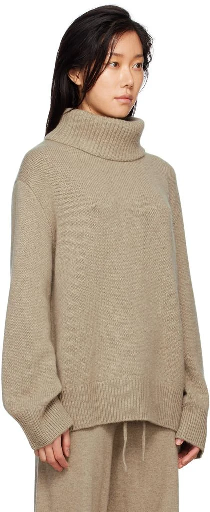 商品Lisa Yang|Beige Holly Turtleneck,价格¥3443,第2张图片详细描述