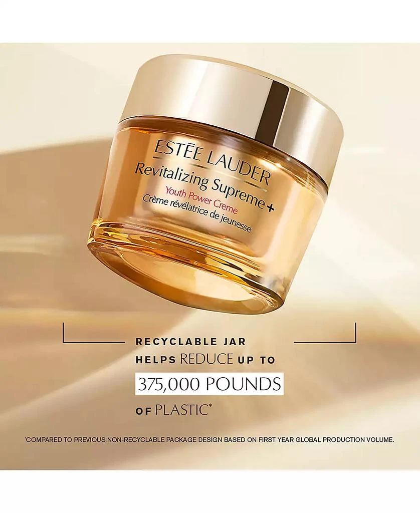 商品Estée Lauder|Revitalizing Supreme+ Youth Power Cream Moisturizer Refill with Hyaluronic Acid & Peptides , 0.5 oz.,价格¥243,第4张图片详细描述