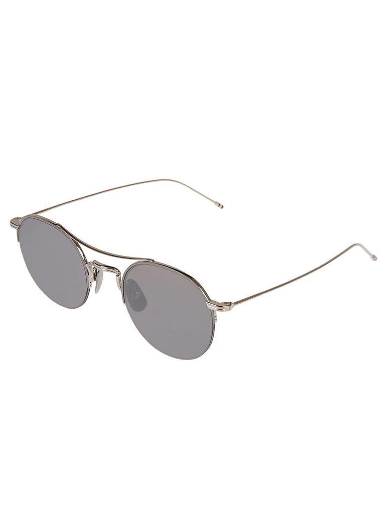 商品Thom Browne|Round Frame W/ Top Bar Sunglasses,价格¥4923,第2张图片详细描述