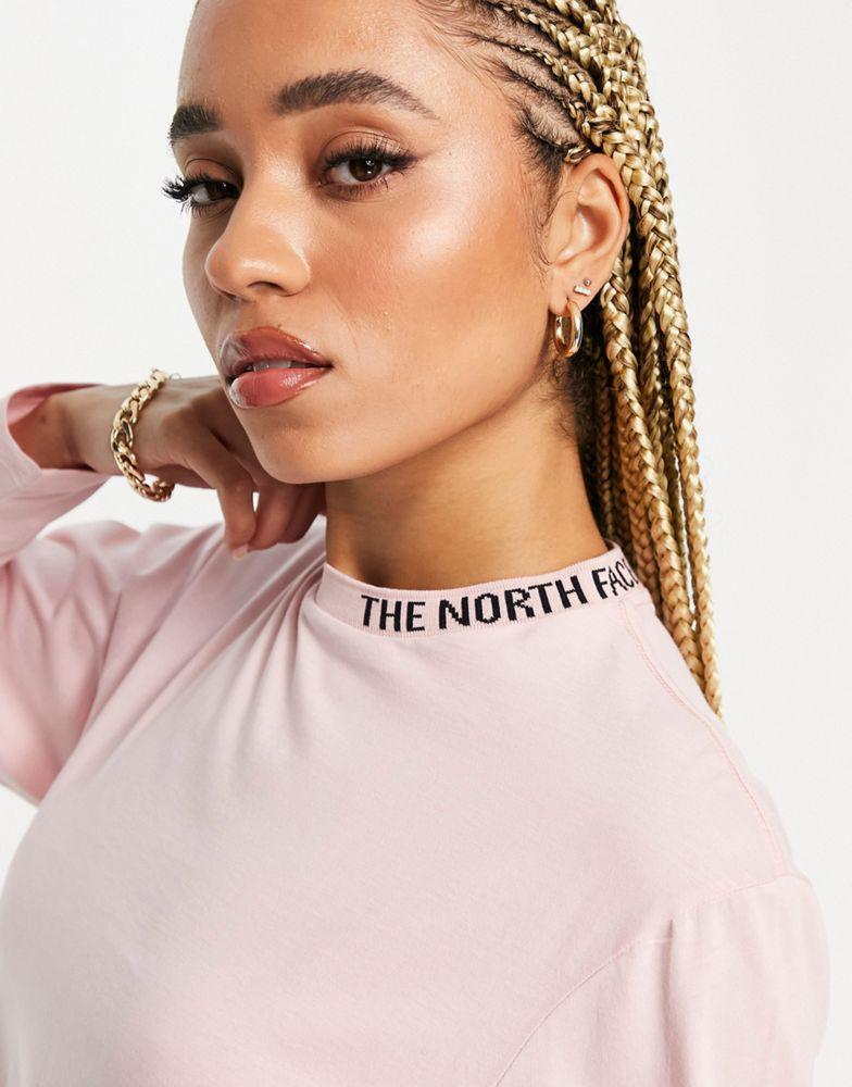 商品The North Face|The North Face Zumu long sleeve t-shirt in pink Exclusive at ASOS,价格¥150,第4张图片详细描述