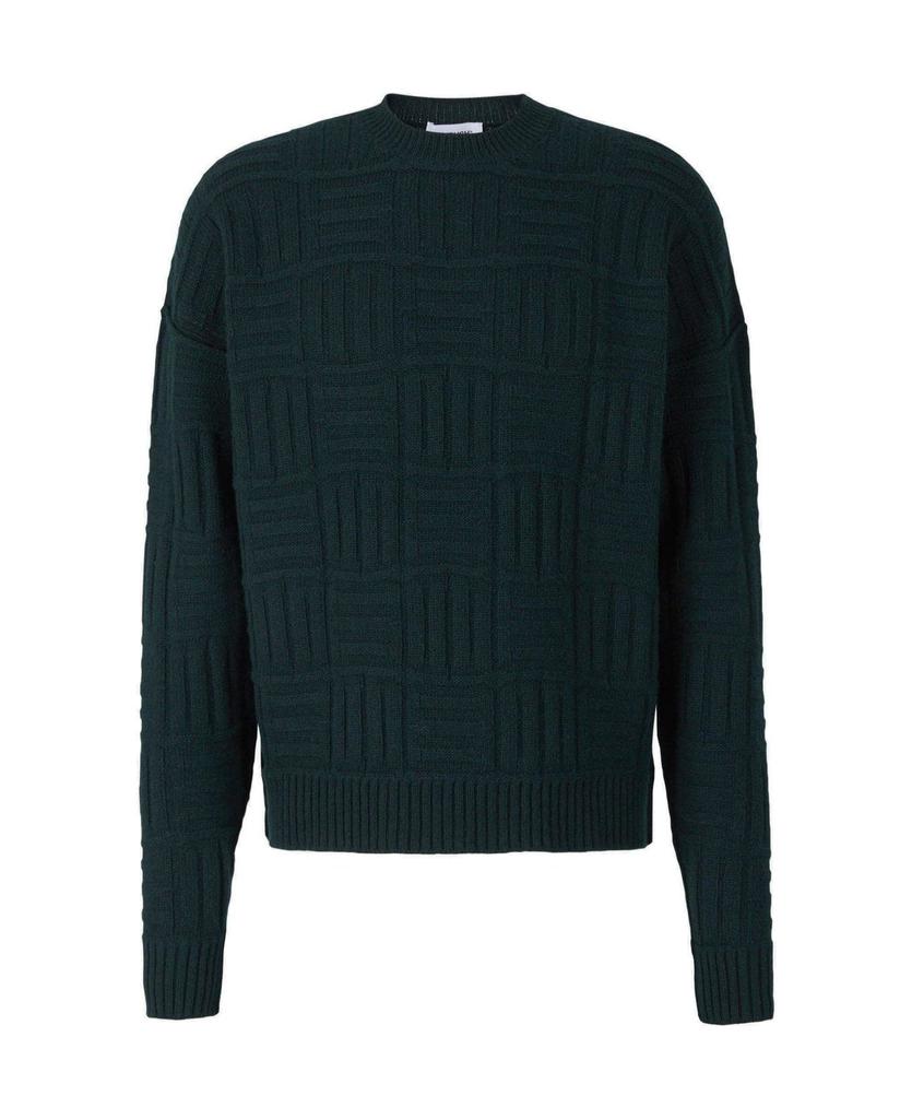 Logo-detailed Crewneck Jumper商品第1张图片规格展示