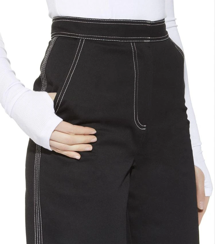 商品Self Portrait|Wide Leg Canvas Trousers,价格¥2294,第4张图片详细描述