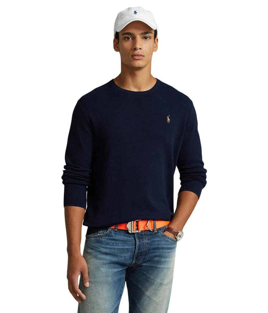 商品Ralph Lauren|Cotton Crew Neck Sweater,价格¥571,第1张图片