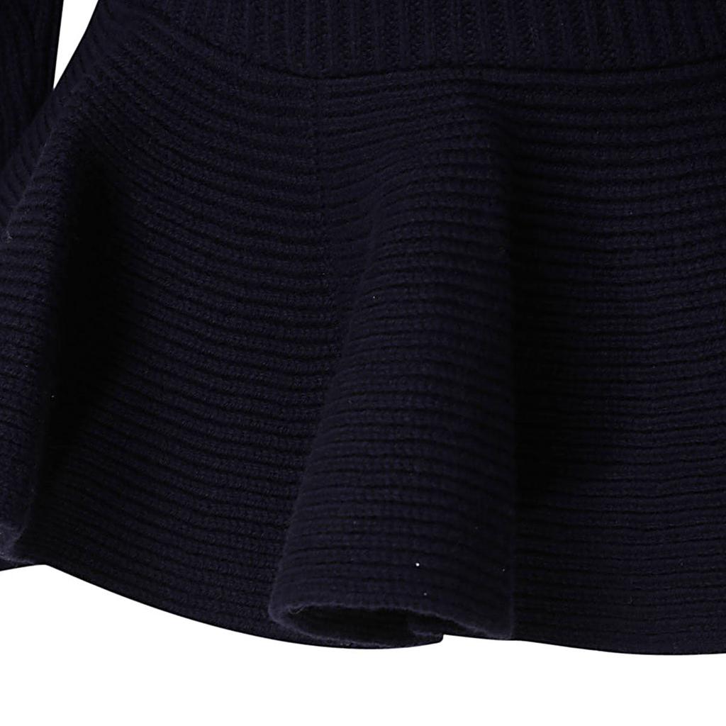 Alexander McQueen Sweaters Blue商品第5张图片规格展示