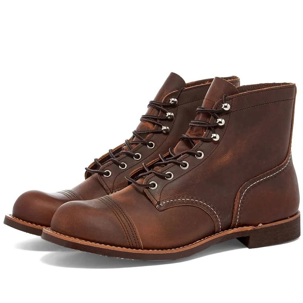 商品Red Wing|Red Wing 8085 Heritage 6 Iron Ranger Boot Copper Rough & Tough,价格¥2742,第1张图片