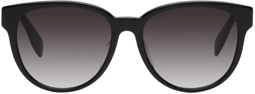 商品Alexander McQueen|Black Graffiti Sunglasses,价格¥2444,第1张图片