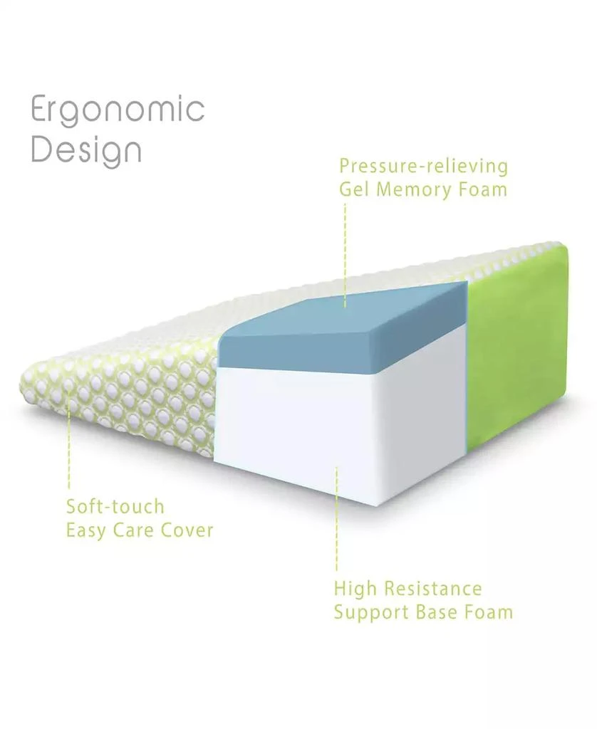 商品Rio Home Fashions|Sleep Yoga 10" Memory Foam B,价格¥876,第5张图片详细描述