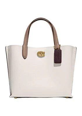 商品Coach|Willow Tote 24 In Color Block,价格¥2211,第1张图片