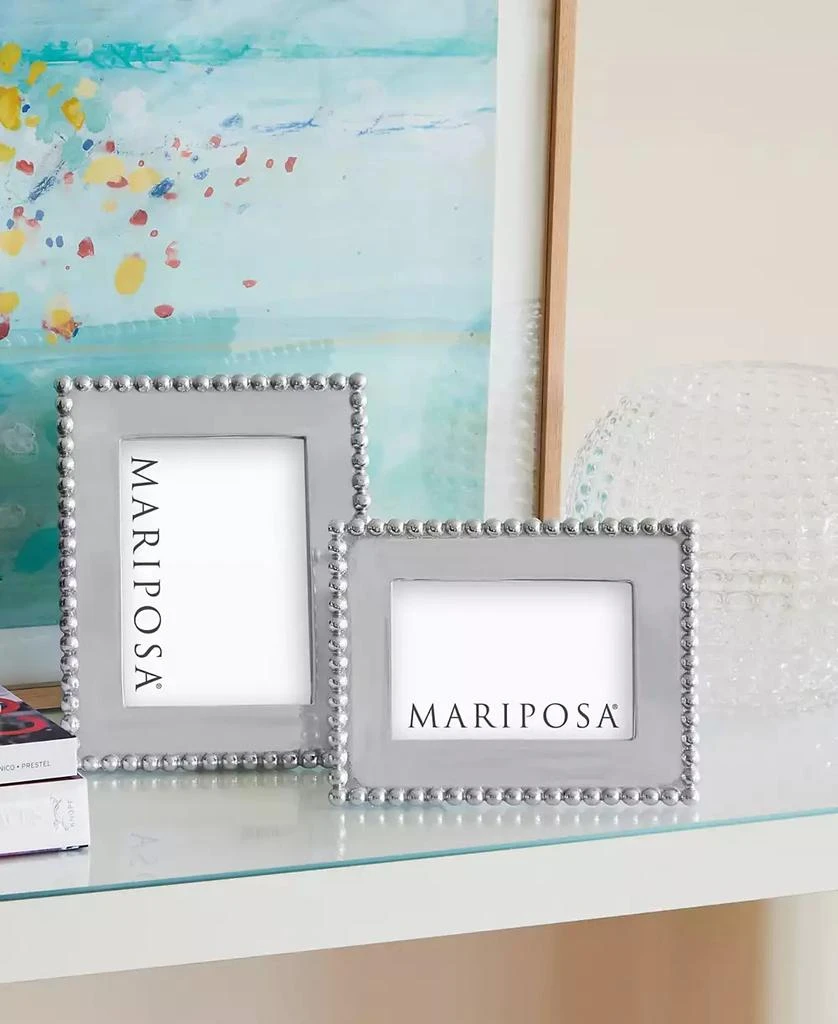 商品Mariposa|Pearled Wide Frame, 4"x6",价格¥474,第4张图片详细描述