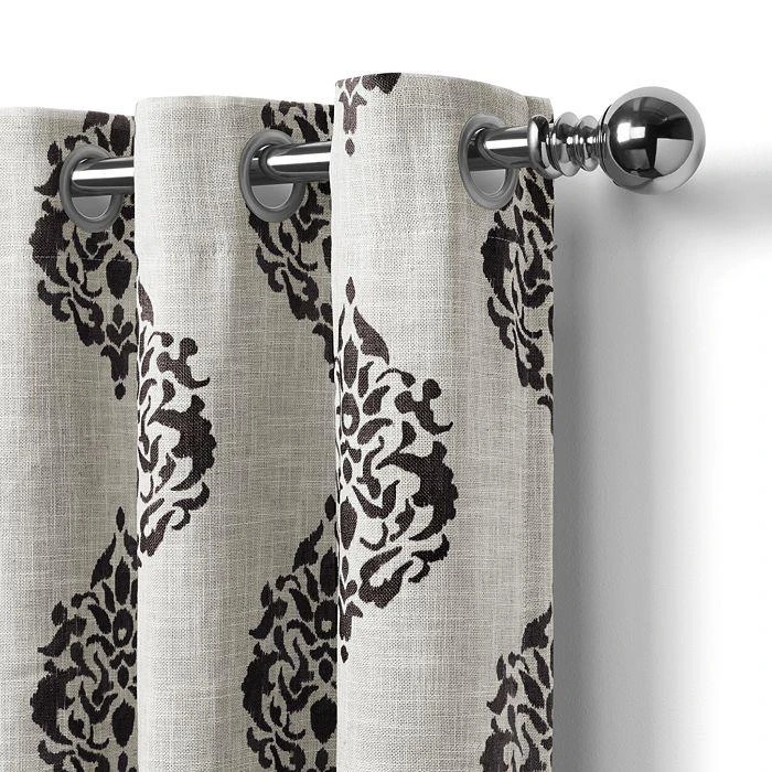商品Elrene Home Fashions|Navara Medallion Room Darkening Curtain Panel, 52" x 95",价格¥655,第2张图片详细描述