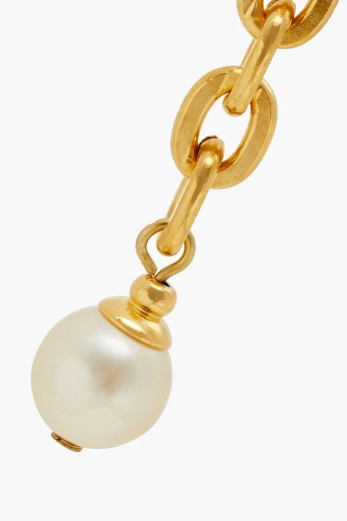 商品BEN-AMUN|24-karat gold-plated faux pearl earrings,价格¥291,第5张图片详细描述