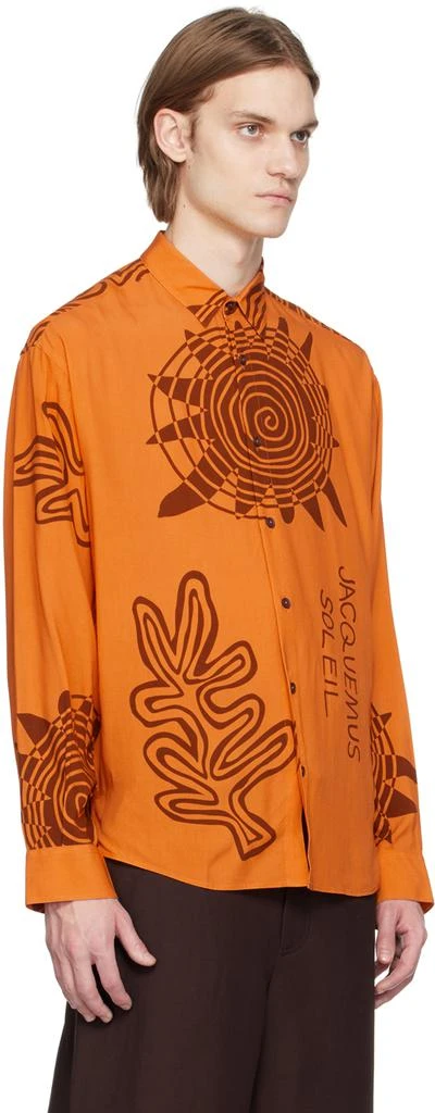 商品Jacquemus|Orange Le Raphia 'La Chemise Simon' Shirt,价格¥3364,第2张图片详细描述