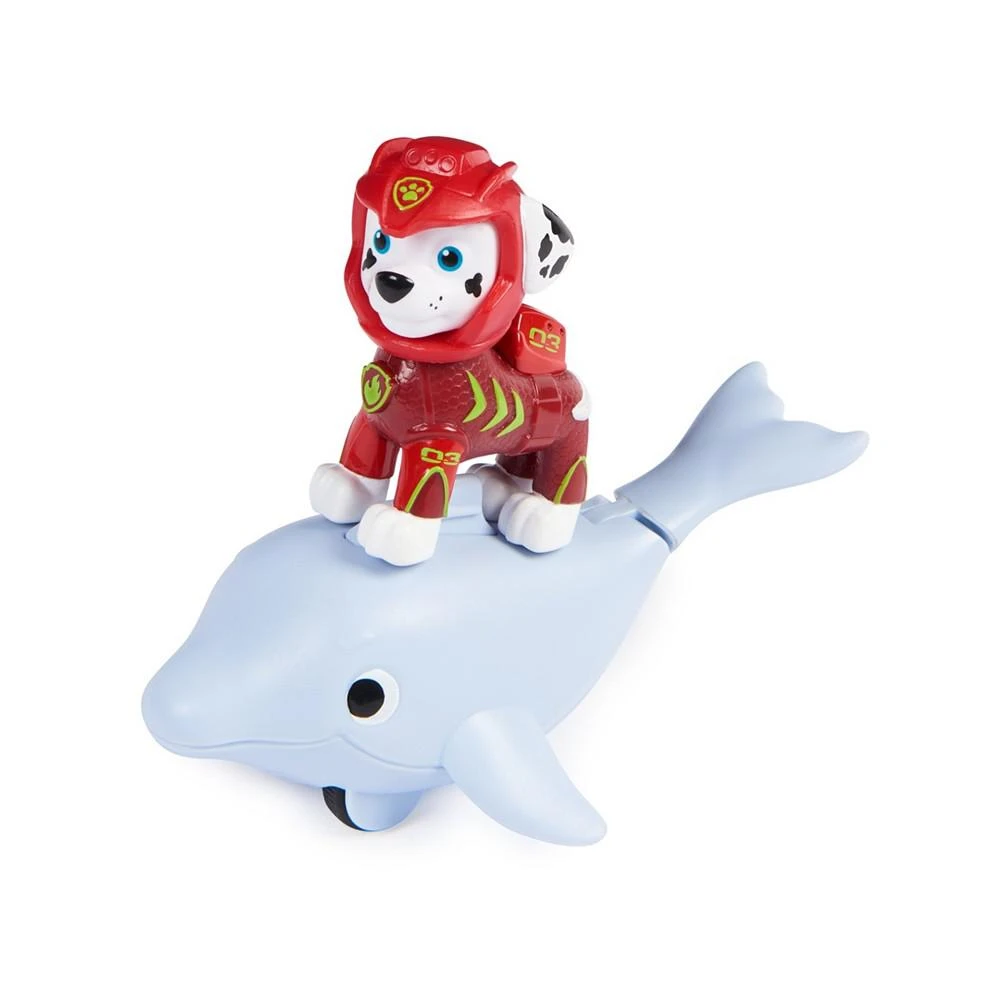 商品Paw Patrol|Aqua Pups Marshall and Dolphin Action Figures Set,价格¥59,第2张图片详细描述