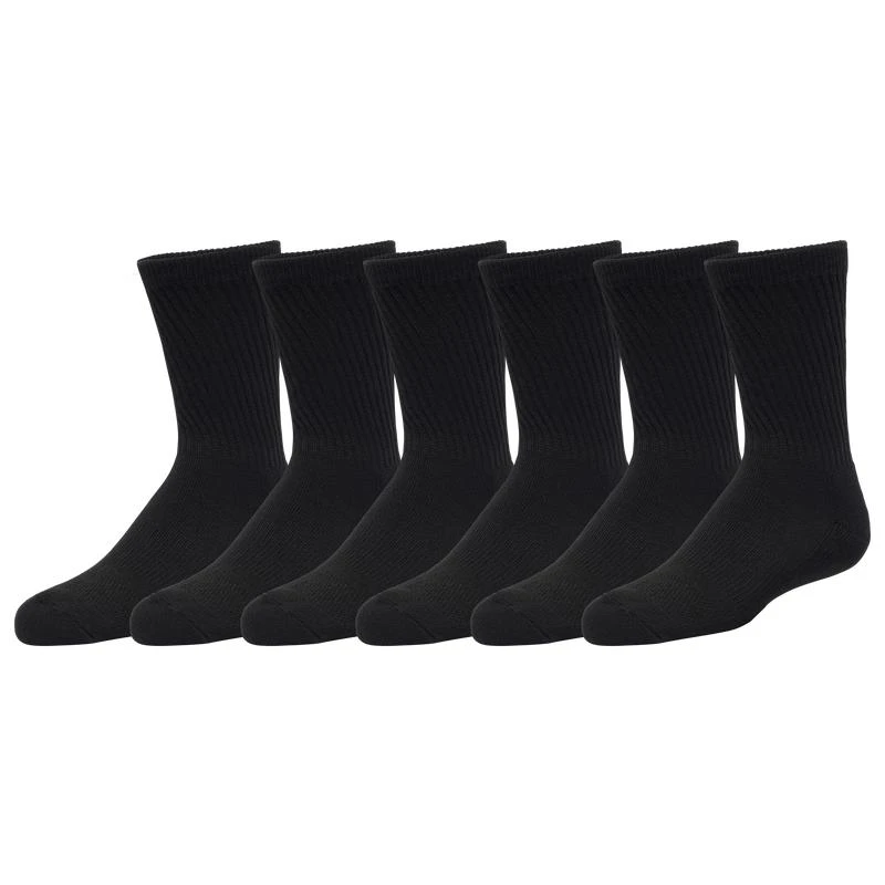 商品CSG|CSG Youth 6 Pack Crew Socks - Boys' Grade School,价格¥90,第1张图片