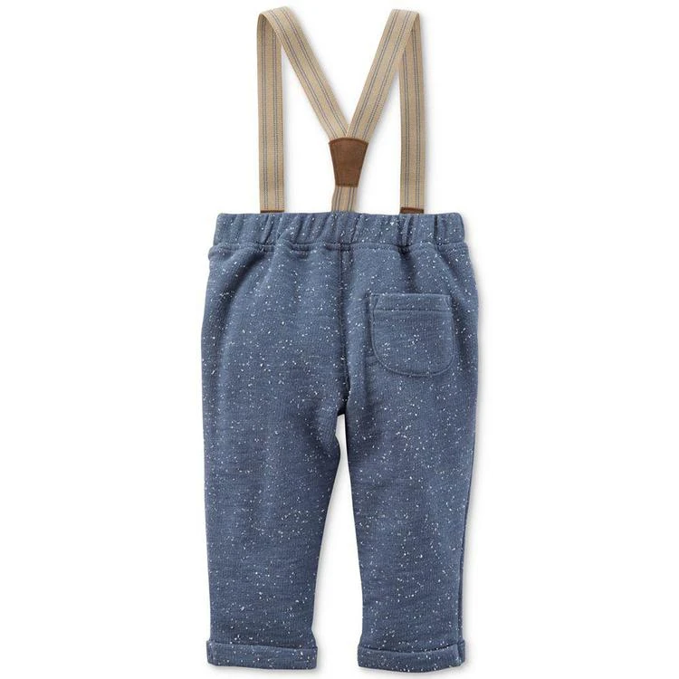 商品Carter's|3-Pc. Bodysuit, Pants & Suspenders Set, Baby Boys,价格¥178,第2张图片详细描述
