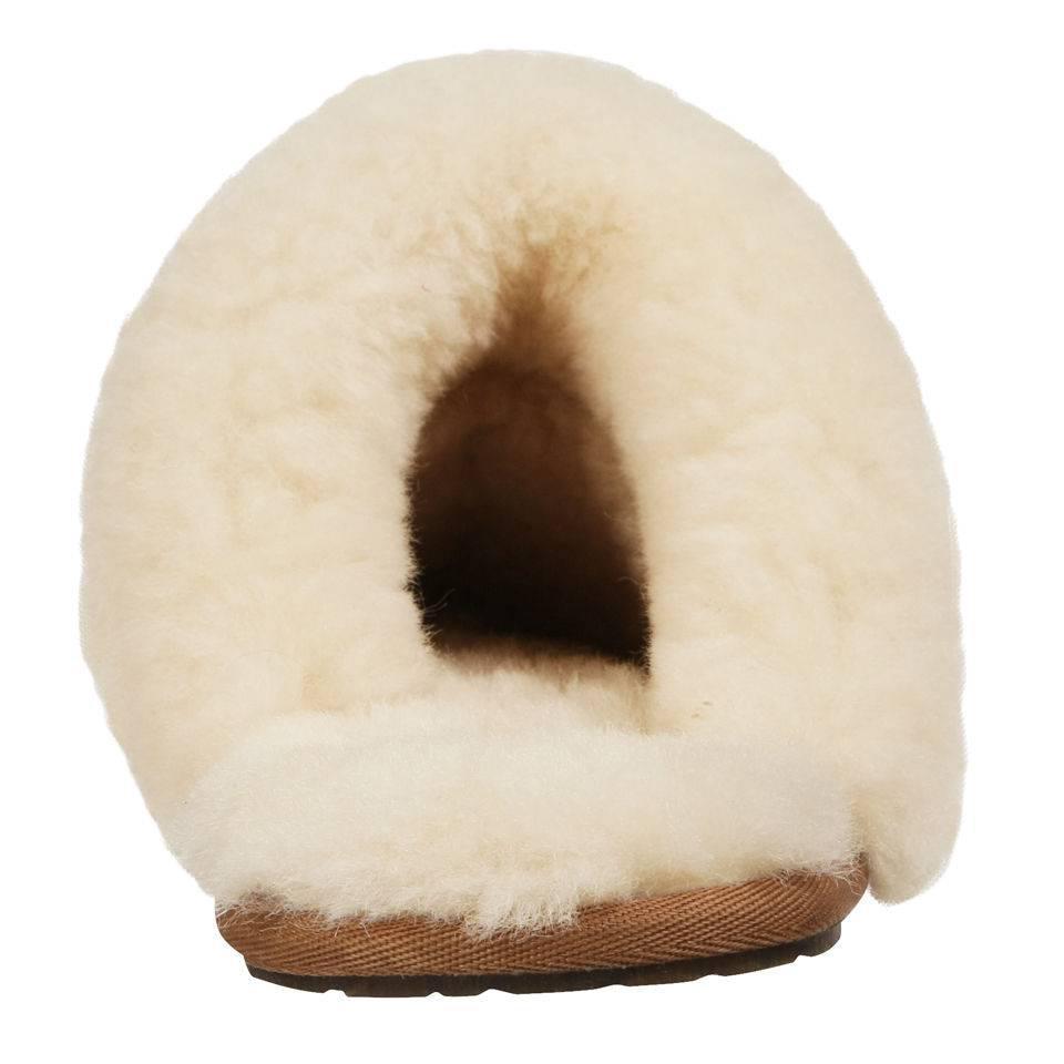 商品UGG|UGG Women's Scuffette II Sheepskin Slippers - Chestnut,价格¥684,第7张图片详细描述