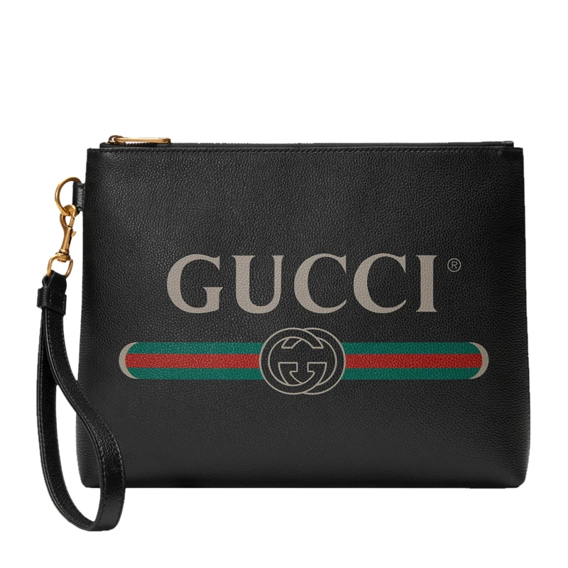 商品[国内直发] Gucci|GUCCI 黑色男士手拿包 572770-0Y2AT-8163,价格¥11018,第1张图片