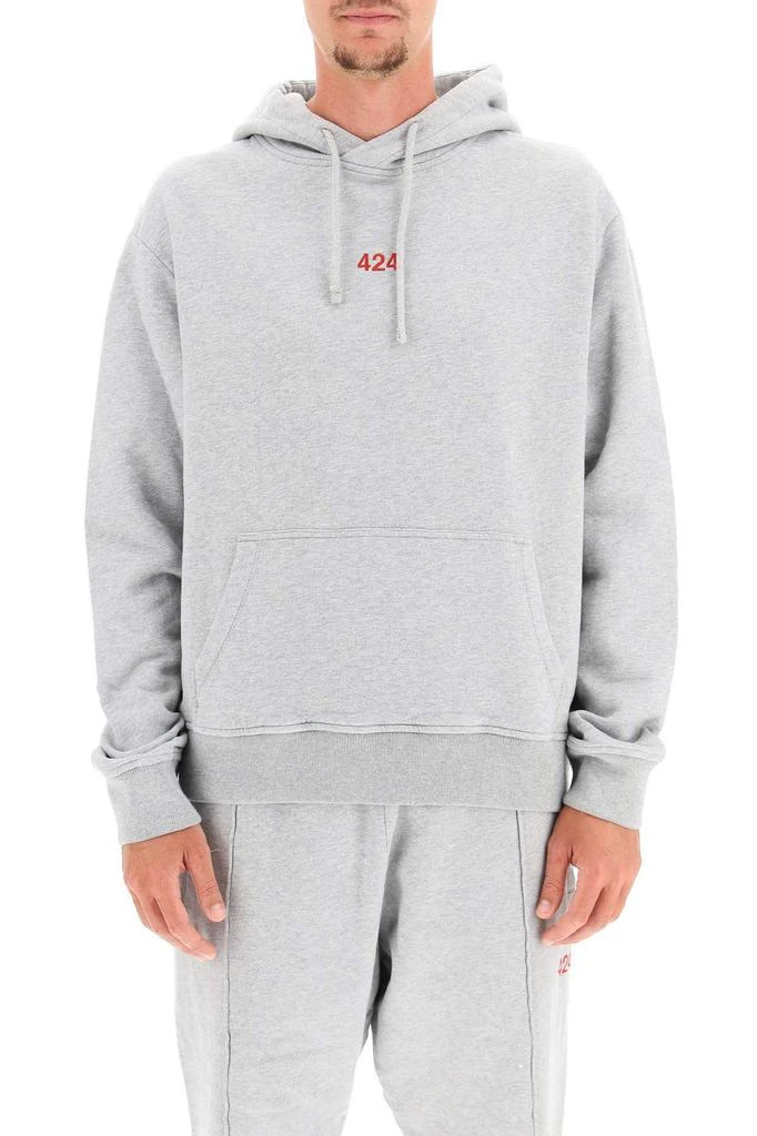 424 alias sweatshirt with hoodie 商品