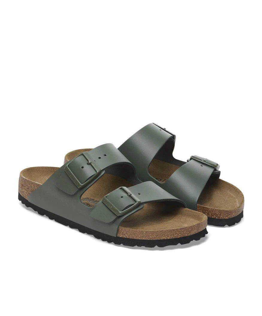 商品【商品预售7天】 Birkenstock|Birkenstock 男士凉鞋 1029107 军绿色,价格¥1152,第4张图片�详细描述