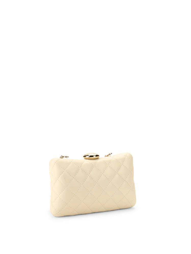 商品Moschino|Quilted Leather Convertible Clutch,价格¥1022,第4张图片详细描述