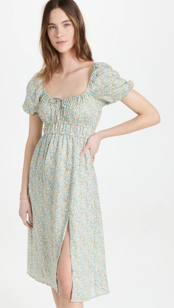 商品Faithfull the Brand|FAITHFULL THE BRAND Terina 中长连衣裙,价格¥475,第2张图片详细描述