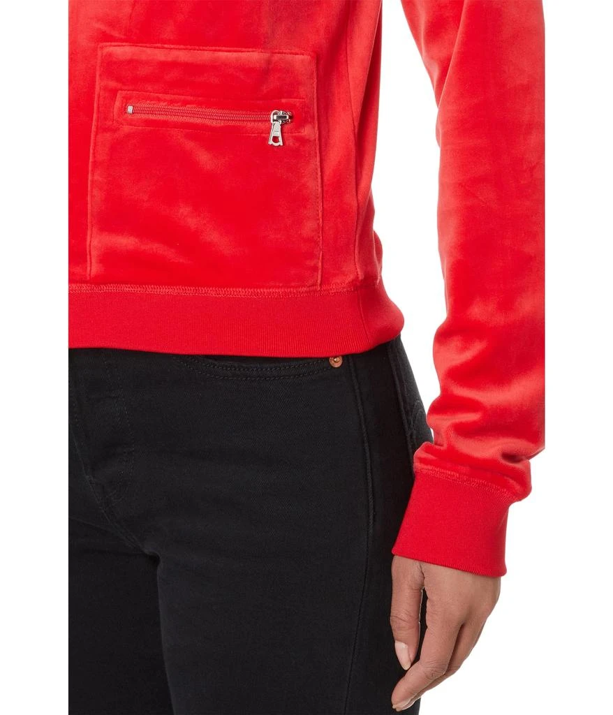 商品Juicy Couture|Heritage Mock Neck Track Jacket with Back Graphic,价格¥676,第3张图片详细描述