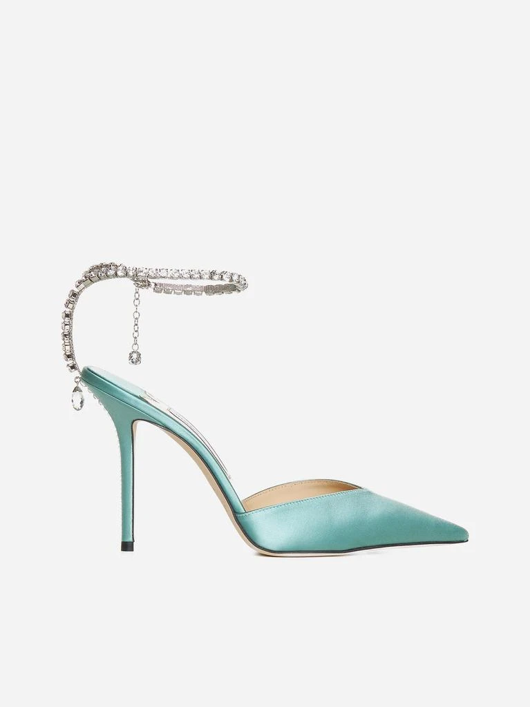 商品Jimmy Choo|Saeda satin pumps,价格¥3793,第1张图片