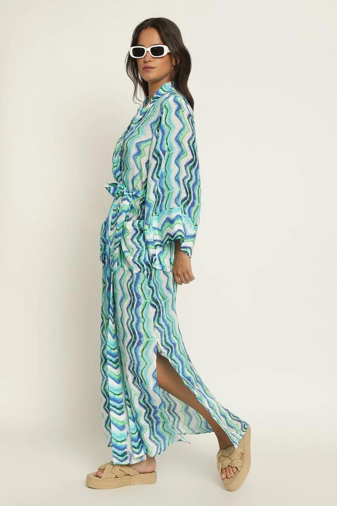 商品预计3周后发货 MARLEA Monte-Carlo|Kimono Laurina - Aqua,价格¥789,第3张图片详细描述