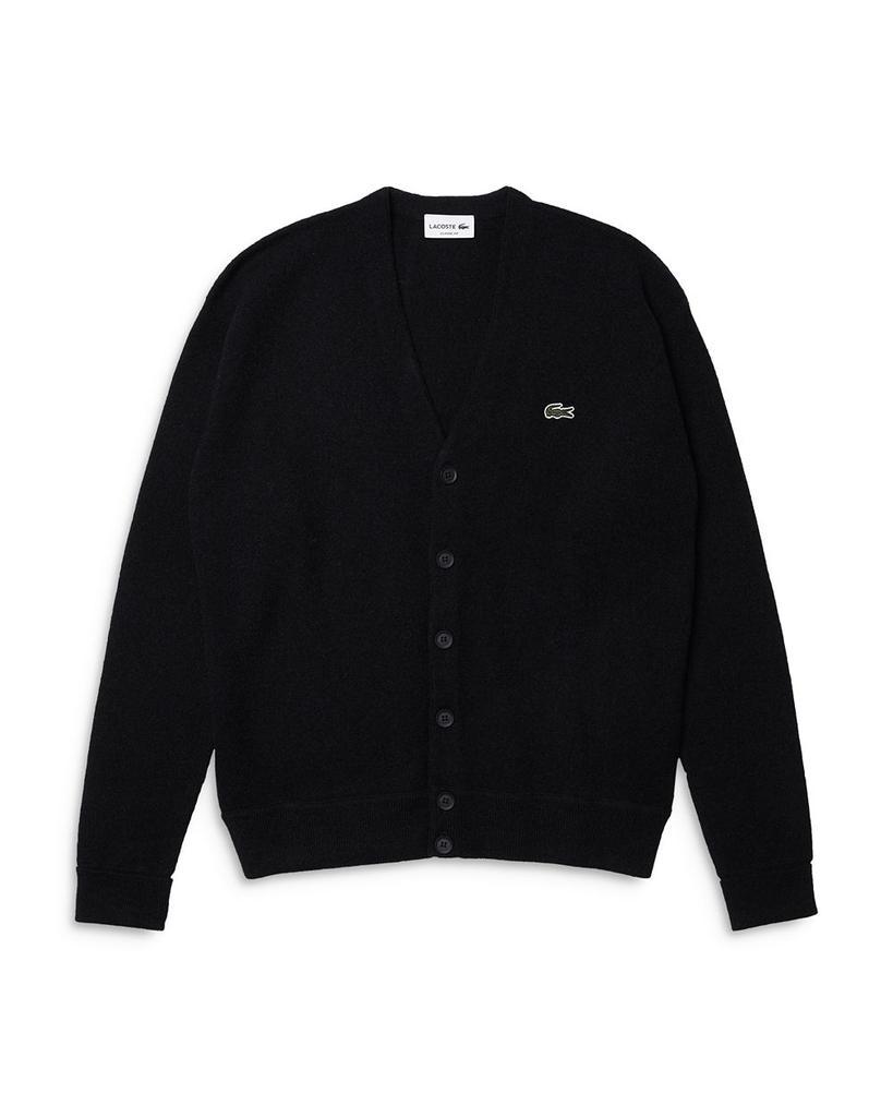 商品Lacoste|Relaxed Fit Wool Cardigan Sweater,价格¥1362,第1张图片