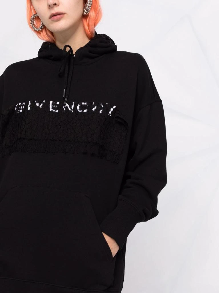 商品Givenchy|GIVENCHY - Cotton Hoodie With Logo,价格¥9169,第2张图片详细描述