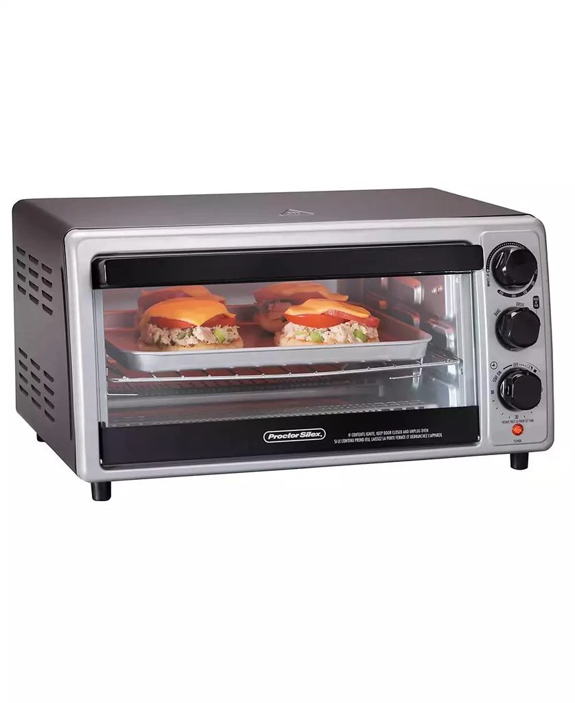 商品Hamilton Beach|Proctor Silex 6 Slice Toaster Oven,价格¥640,第2张图片详细描述