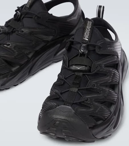 商品Hoka One One|男鞋 Hoka One One Hopara Sandals 黑色 沙滩鞋,价格¥902,第3张图片详细描述