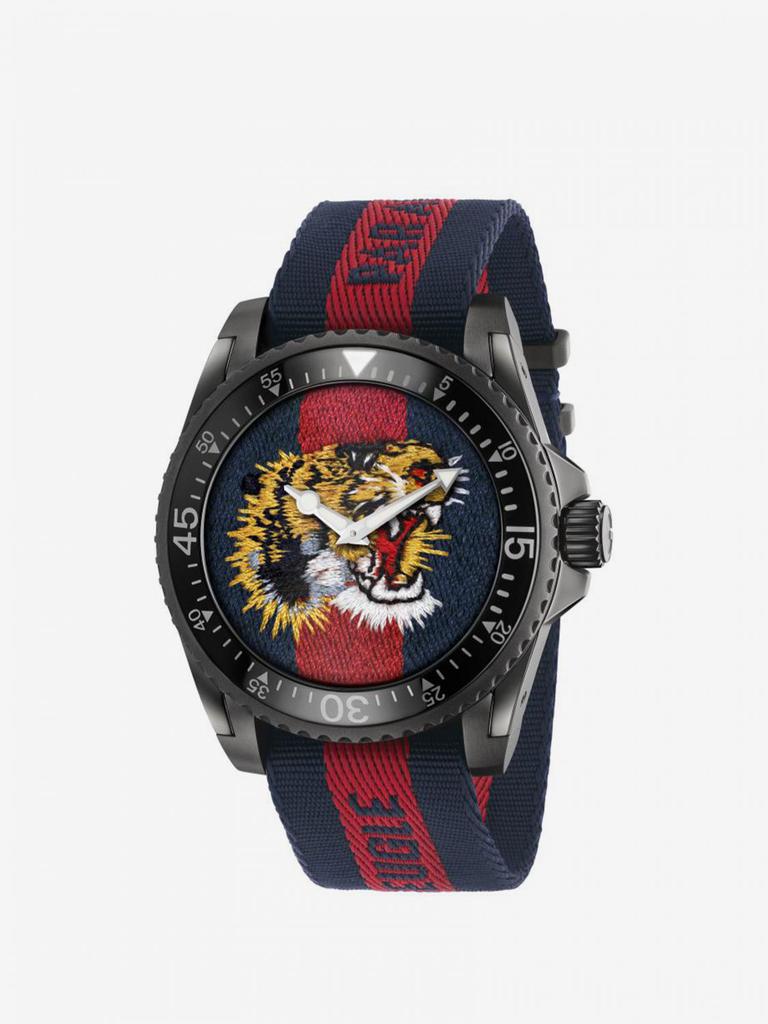 Le Marché des Merveilles watch 38mm case and Web Angry Cat pattern商品第1张图片规格展示