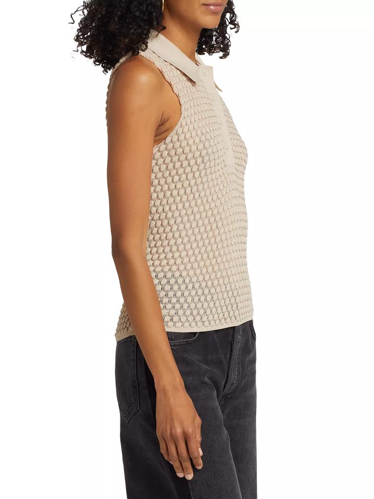 Gajess ガジェス　Kanon Logo Polo Knit ニット　ポロ Kanon Logo Polo Knit | Gajess