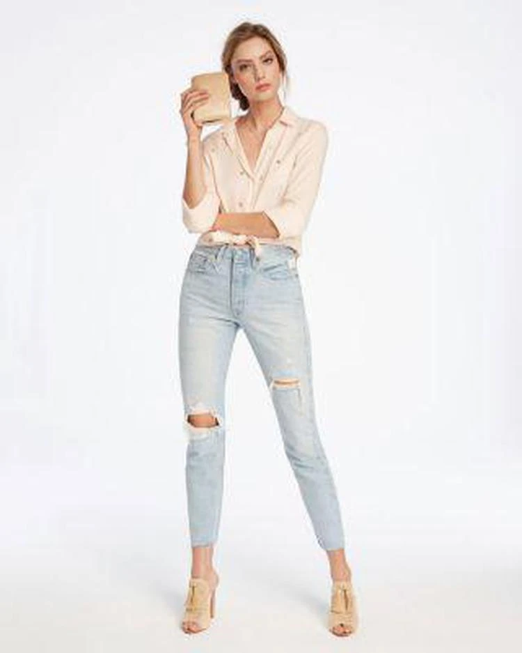 商品Levi's|501® Skinny Jeans in Semi Charming,价格¥515,第5张图片详细描述