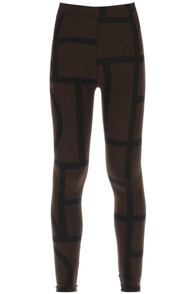 商品Totême|LEGGINGS WITH MONOGRAM MOTIF,价格¥713,第1张图片