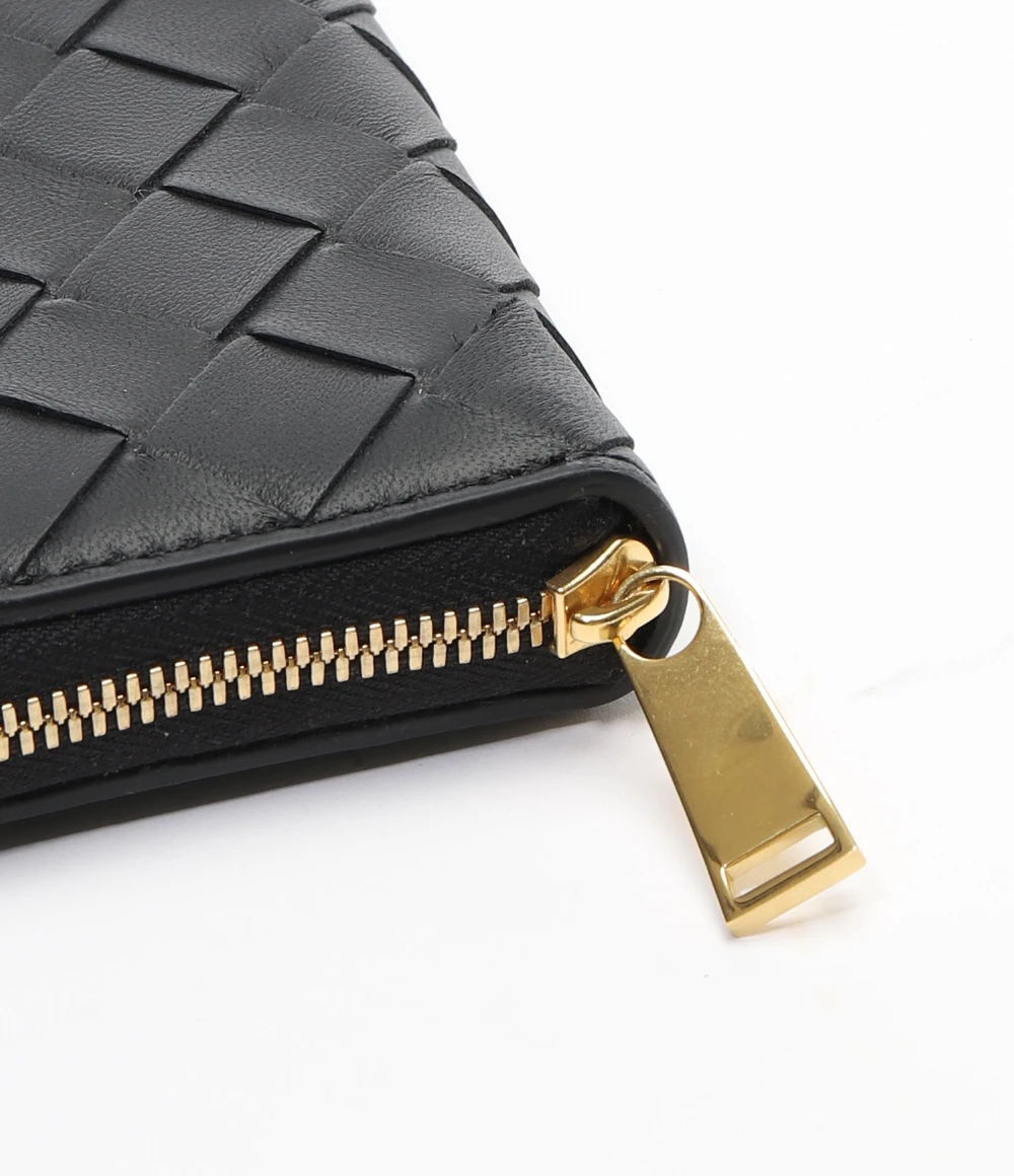 商品【商品预售7天】 Bottega Veneta|Bottega Veneta 女士钱包 600874V3UH18425 黑色,价格¥3805,第3张图片详细描述