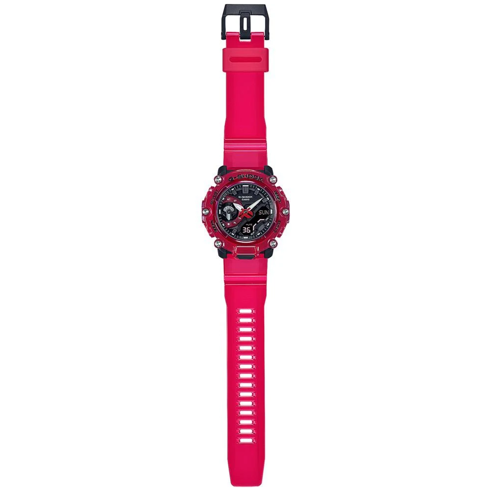 商品G-Shock|Men's Analog Digital Red Resin Strap Watch 47mm,价格¥1046,第2张图片详细描述