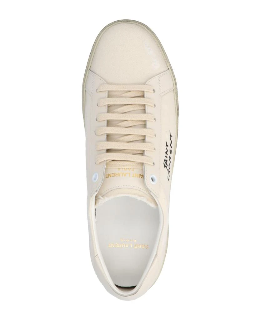 商品Yves Saint Laurent|Saint Laurent logo Signature Shoes,价格¥3859,第3张图片详细描述