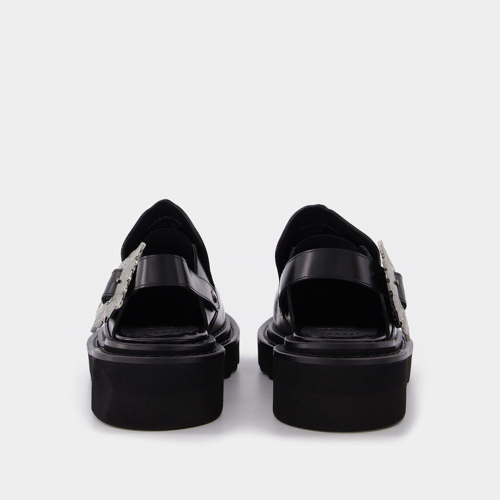 商品Toga Pulla|Black Leather Boots,价格¥2966,第5张图片详细描述